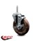 Service Caster 5 Inch High Temp Glass Filled Nylon 34 Inch Threaded Stem Caster with Brake SCC-TS20S514-GFNSHT-TLB-34212 - alternate 4